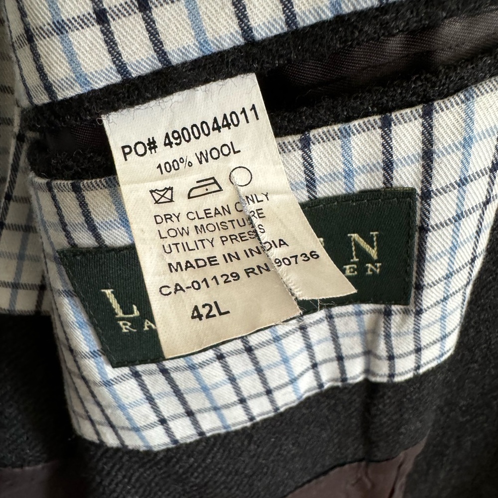 Ralph Lauren Sport Coat 100% wool 42L - Picture 5 of 13